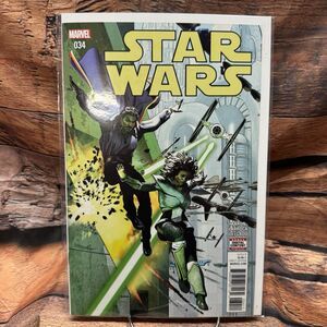 Star Wars #34 2017 Comic Book Marvel Comics Mike Mathew Cover Direct Edition